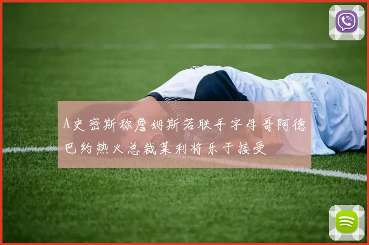 A史密斯称詹姆斯若联手字母哥阿德巴约热火总裁莱利将乐于接受